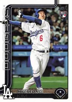 2025 Topps Hyeseong Kim #573 Los Angeles Dodgers