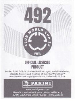 2025 Panini FIFA Club World Cup Stickers Kylian Mbappé #492 Real Madrid CF