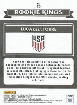 2022-23 Donruss Luca de la Torre Rookie Kings #25 USA