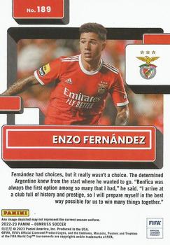 2022-23 Donruss Enzo Fernandez Optic #189 Benfica
