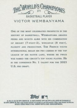2023 Topps Allen & Ginter #271 Victor Wembanyama