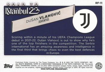 2022-23 Topps UEFA Club Competitions Dušan Vlahović Road to the Final #RF-11