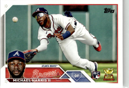 2023 Topps Michael Harris II #226 Atlanta Braves