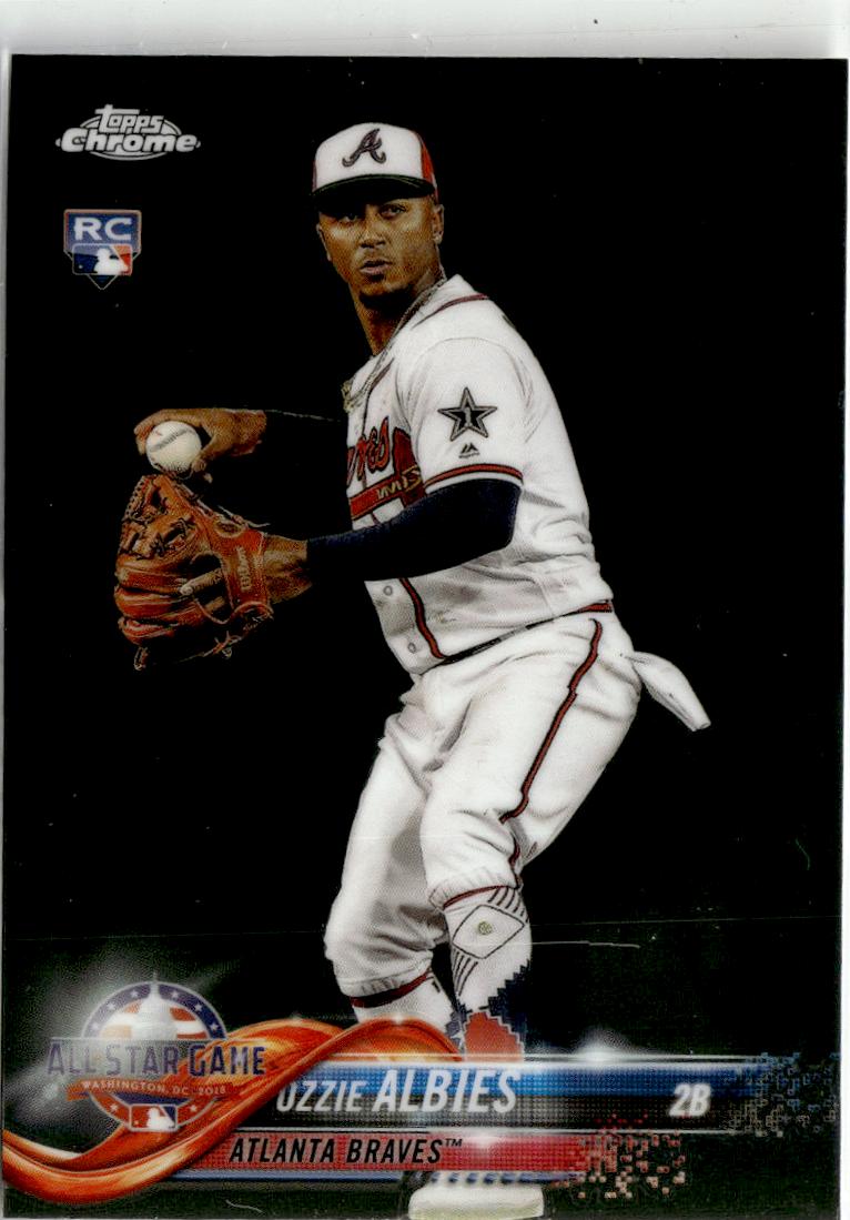 2018 Topps Chrome Update Ozzie Albies #HMT76 Atlanta Braves