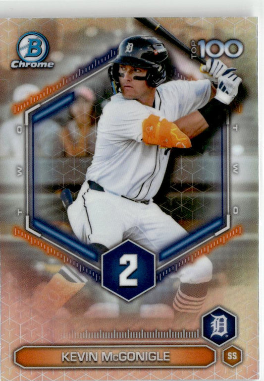2026 Bowman Kevin McGonigle Bowman Scouts' Top 100 #BTP-2 Detroit Tigers