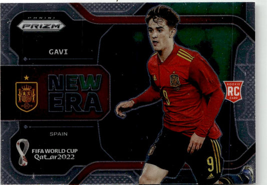 2022 Panini Prizm FIFA World Cup Gavi New Era #32 Spain