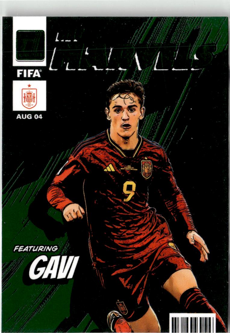 2022-23 Donruss Gavi Net Marvels Green #21 Spain