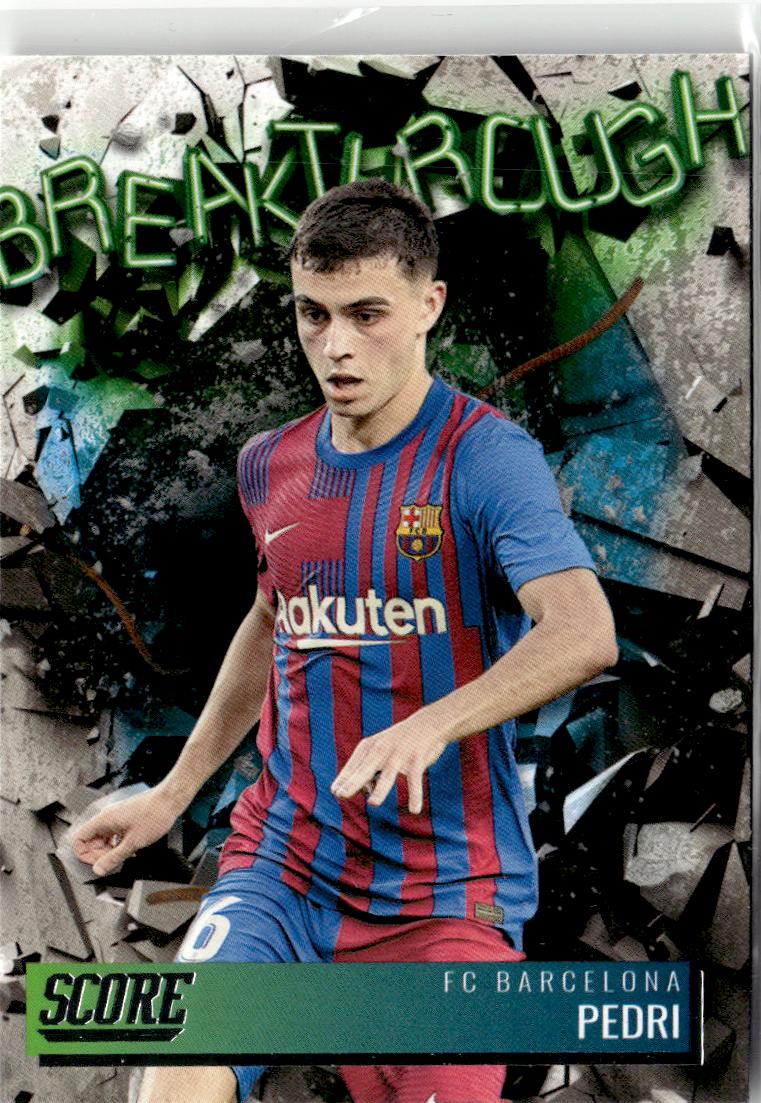 2021-22 Score FIFA Pedri Breakthrough #11 FC Barcelona