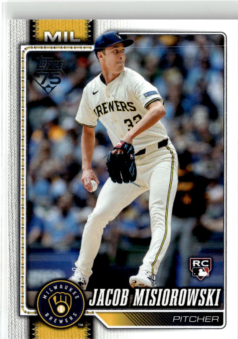 2026 Topps Jacob Misiorowski #10 Milwaukee Brewers