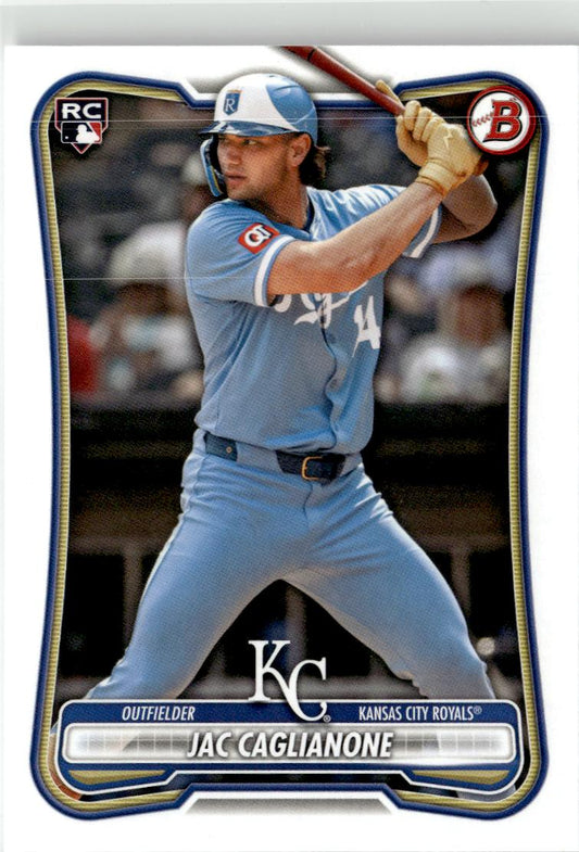 2026 Bowman Jac Caglianone #75 Kansas City Royals