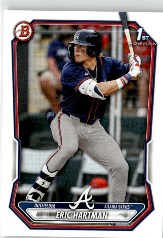 2026 Bowman Eric Hartman Prospects #BP-102 Atlanta Braves