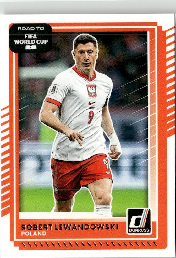 2025-26 Donruss Road to FIFA World Cup Robert Lewandowski #197 Poland