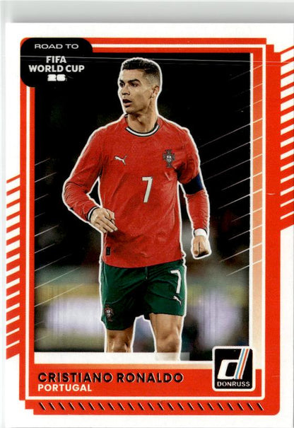 2025-26 Donruss Road to FIFA World Cup Cristiano Ronaldo #91 Portugal