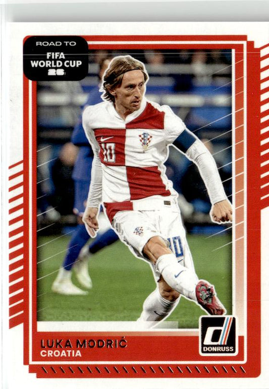 2025-26 Donruss Road to FIFA World Cup Luka Modric #61 Croatia