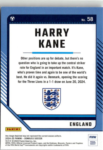 2024-25 Donruss Harry Kane Silver #58 England