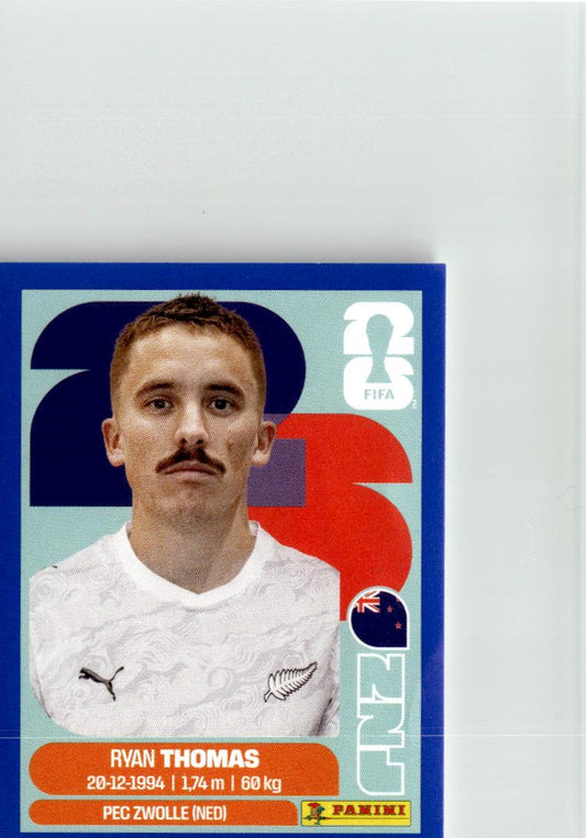 2026 Panini FIFA World Cup Stickers Sarpreet Singh Blue #NZL11 New Zealand