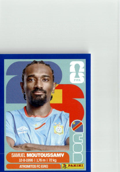 2026 Panini FIFA World Cup Stickers Noah Sadiki #COD12 Republic of the Congo