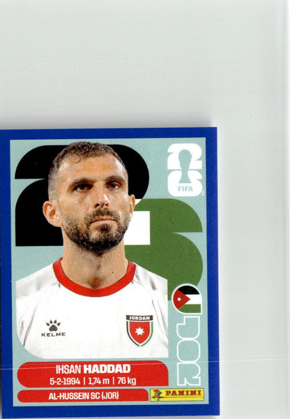 2026 Panini FIFA World Cup Stickers Ihsan Haddad #JOR3 Jordan