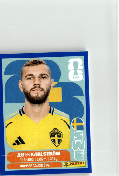 2026 Panini FIFA World Cup Stickers Mattias Svanberg #SWE12 Sweden