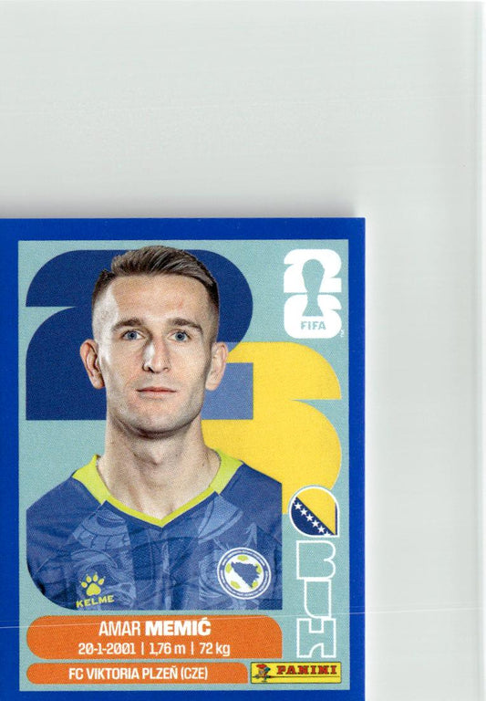 2026 Panini FIFA World Cup Stickers Ivan Bašić #BIH12 Bosnia and Herzegovina