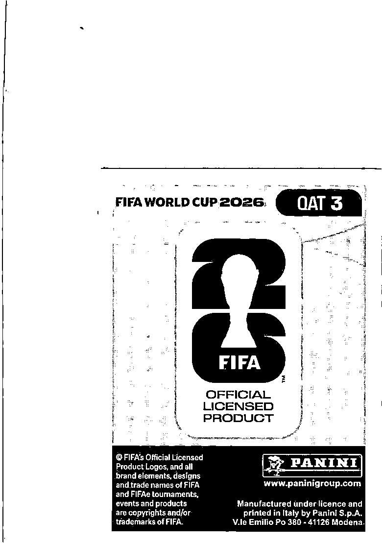 2026 Panini FIFA World Cup Stickers Sultan Al-Brake #QAT3 Qatar