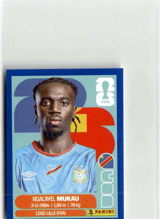 2026 Panini FIFA World Cup Stickers Ngal'ayel Mukau #COD9 Republic of the Congo