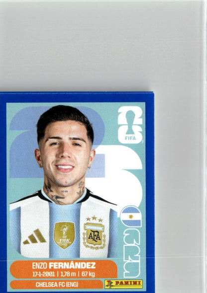 2026 Panini FIFA World Cup Stickers Enzo Fernandez #ARG8 Argentina