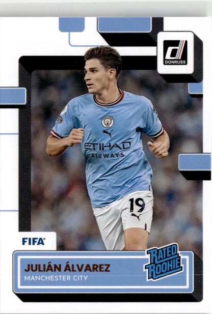 2022-23 Donruss Julian Alvarez #198 Manchester City