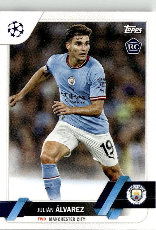 2022-23 Topps UEFA Club Competitions Julián Álvarez #68 Manchester City