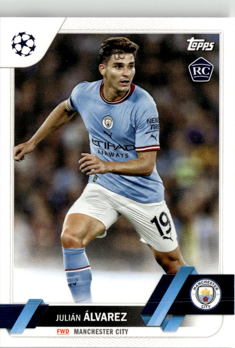 2022-23 Topps UEFA Club Competitions Julián Álvarez #68 Manchester City