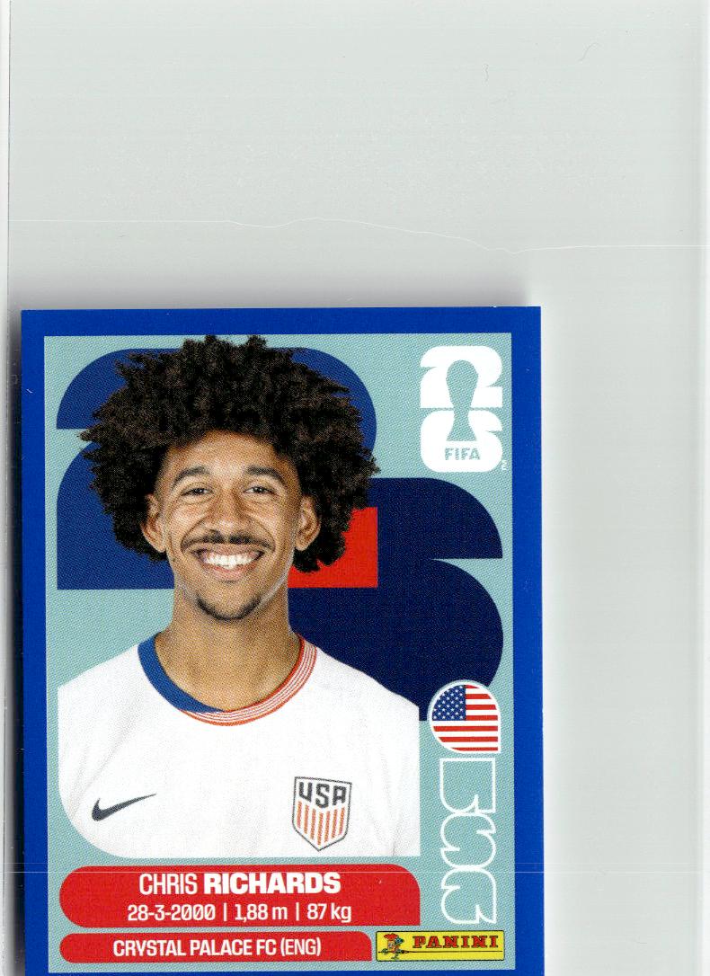 2026 Panini FIFA World Cup Stickers Antonee Robinson #USA7 USA