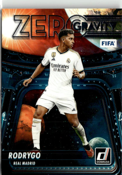 2023-24 Donruss Rodrygo Zero Gravity #13 Real Madrid CF