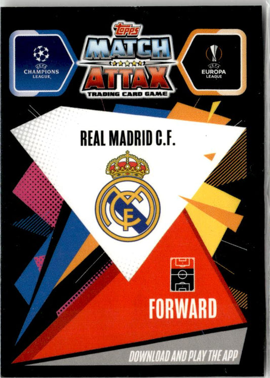 2020-21 Topps Chrome Match Attax UEFA Champions League #155 Rodrygo