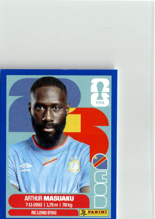 2026 Panini FIFA World Cup Stickers Edo Kayembe #COD10 Republic of the Congo