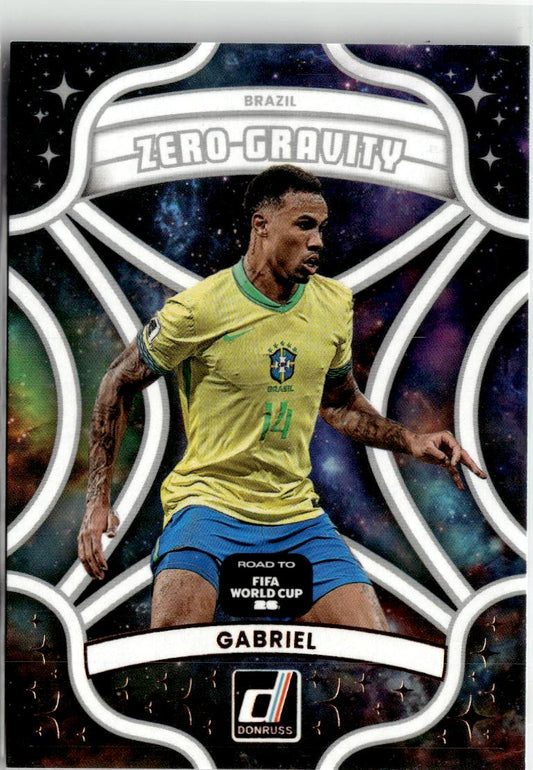 2025-26 Donruss Road to FIFA World Cup Gabriel Zero Gravity #21 Brazil
