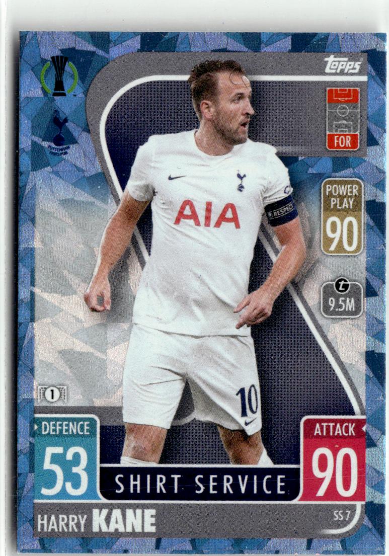 2021-22 Topps Match Attax Champions Extra - Shirt Service #SS7 Harry Kane