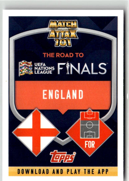 2022-23 Topps Match Attax 101 Road to UEFA #CD9 Harry Kane Purple Foil