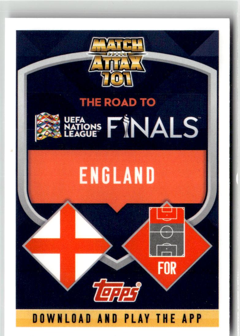 2022-23 Topps Match Attax 101 Road to UEFA #CD9 Harry Kane Purple Foil