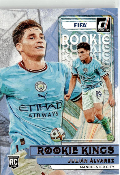2022-23 Donruss Julian Alvarez Rookie Kings #23 Manchester City