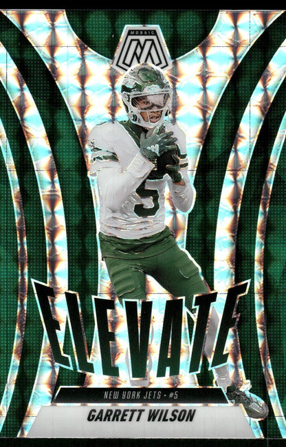 2025 Panini Mosaic Garrett Wilson Elevate #19 New York Jets