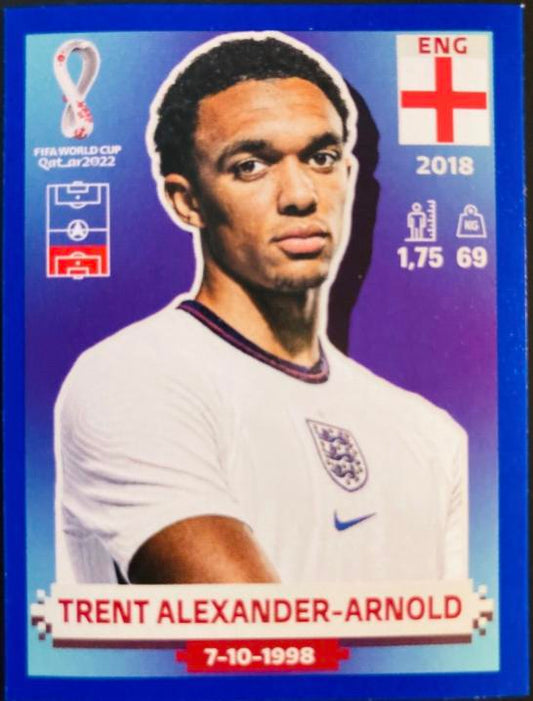2022 Panini FIFA World Cup: Qatar 2022 Stickers Trent Alexander-Arnold Blue #ENG