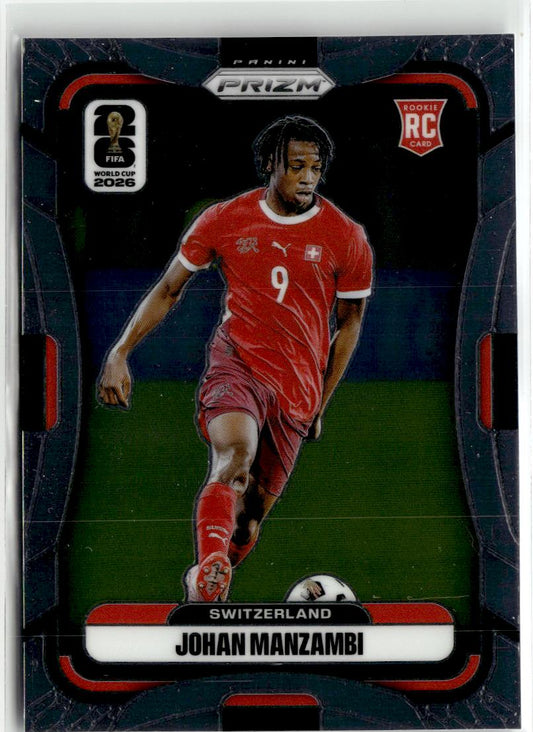 2026 Panini Prizm FIFA World Cup Johan Manzambi #419 Switzerland