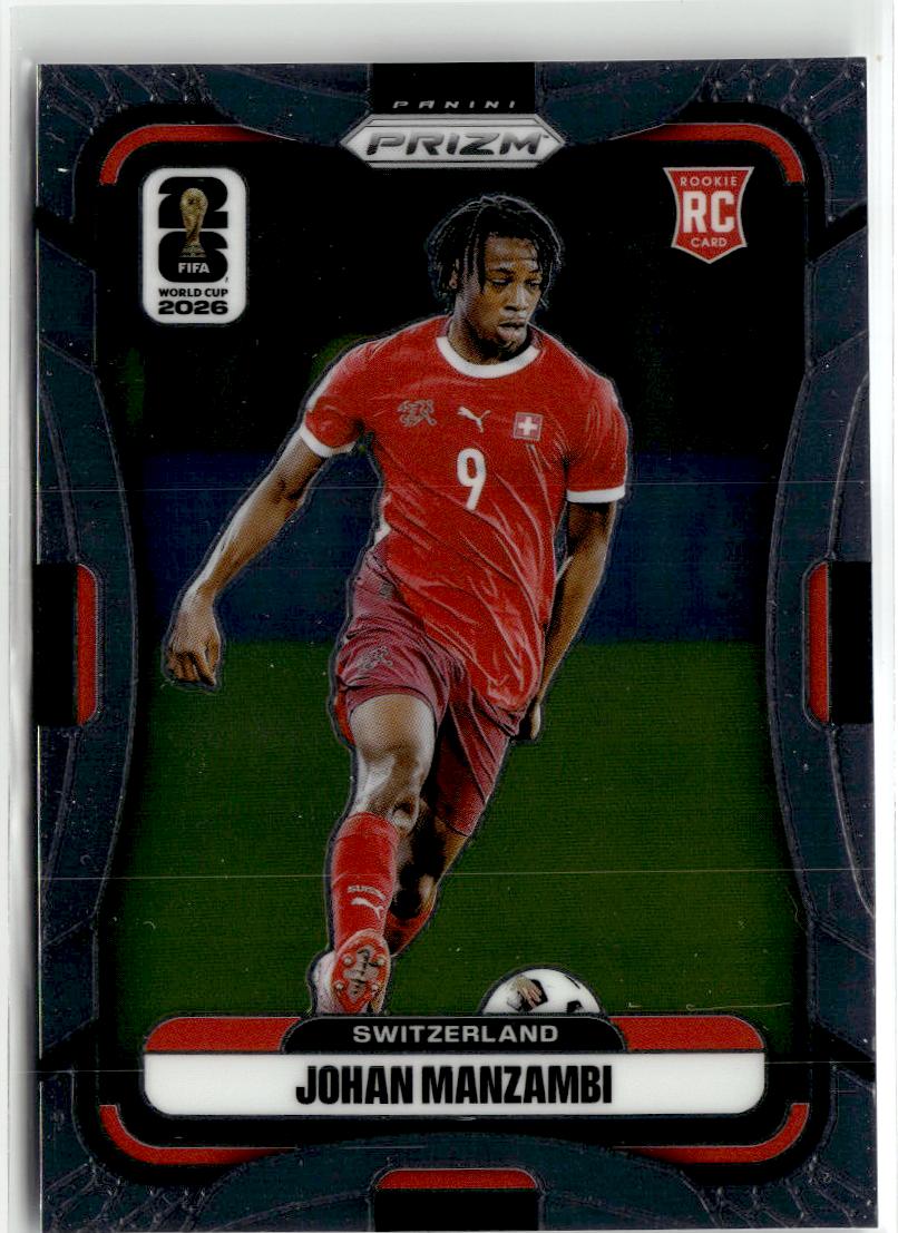 2026 Panini Prizm FIFA World Cup Johan Manzambi #419 Switzerland