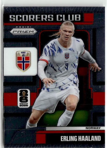 2026 Panini Prizm FIFA World Cup Erling Haaland Scorers Club #13 Norway