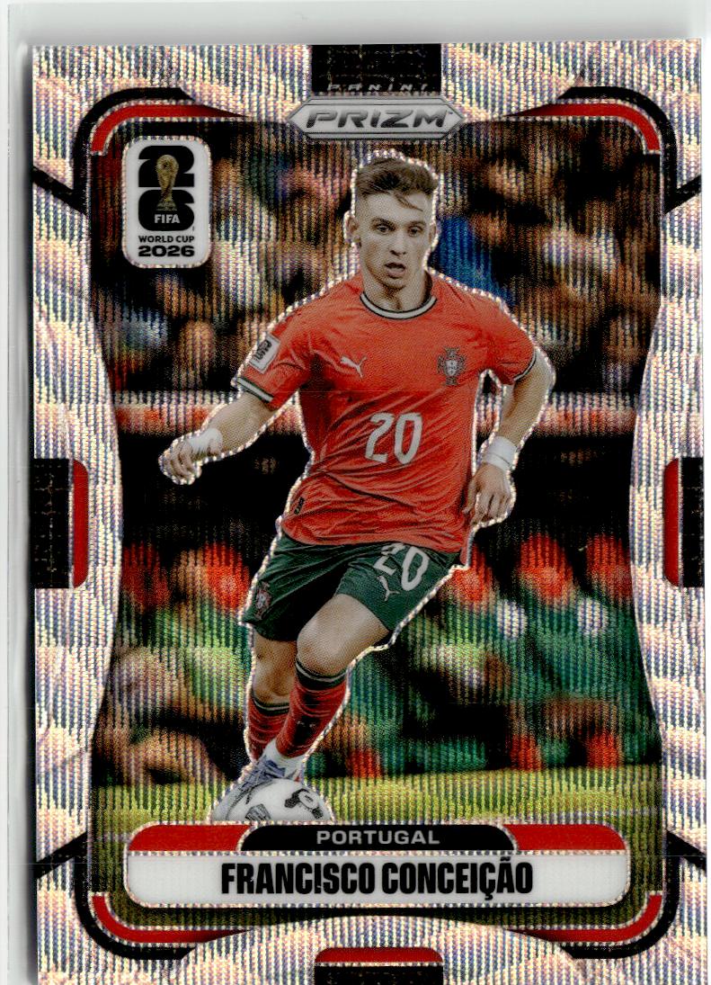 2026 Panini Prizm FIFA World Cup Francisco Conceicao Wave Prizms #356 Portugal