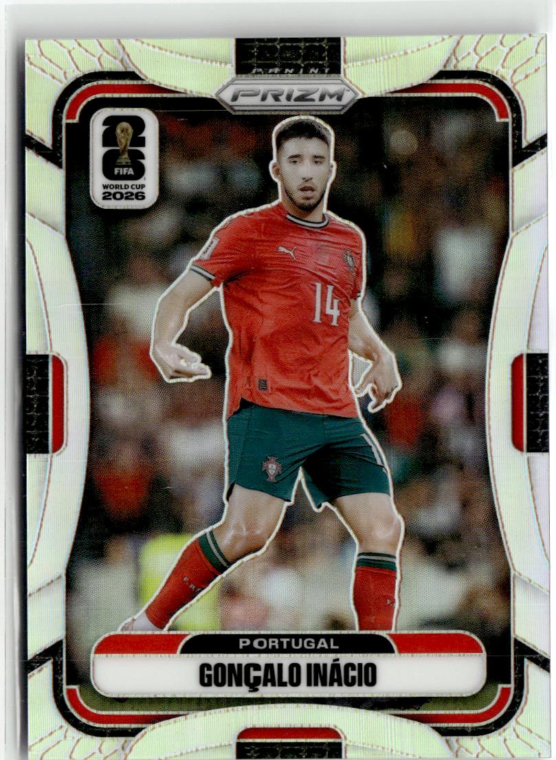 2026 Panini Prizm FIFA World Cup Goncalo Inacio Silver Prizms #363 Portugal
