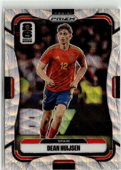 2026 Panini Prizm FIFA World Cup Dean Huijsen Wave Prizms #68 Spain
