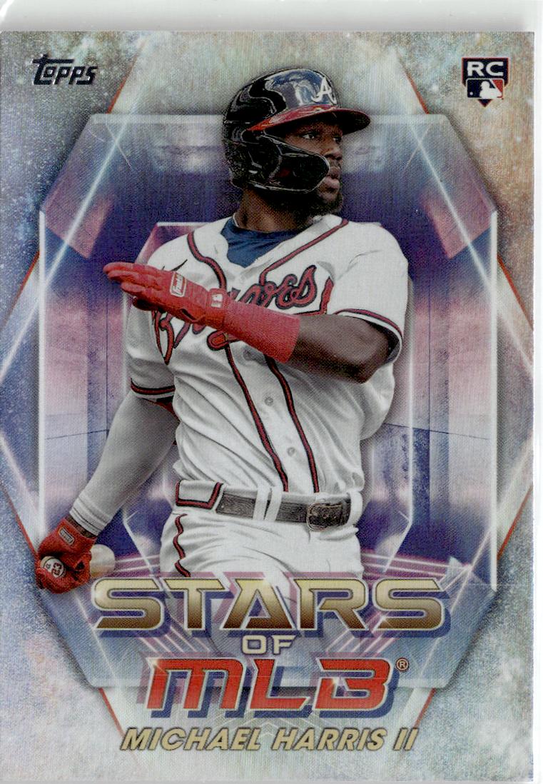 2023 Topps Michael Harris II Stars of MLB Chrome #SMLBC-35 Atlanta Braves