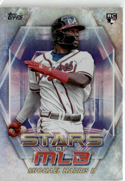 2023 Topps Michael Harris II Stars of MLB Chrome #SMLBC-35 Atlanta Braves