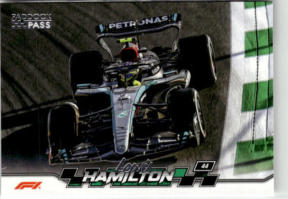 2024 Topps Paddock Pass Formula 1 Lewis Hamilton #36 Mercedes-AMG